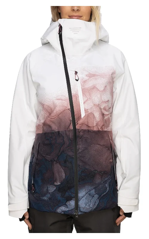 686 GLCR Hydra Insulated Womens Snow Jacket Cloudbreak Wool Jacket Cashmere Jacket Tweed Jacket