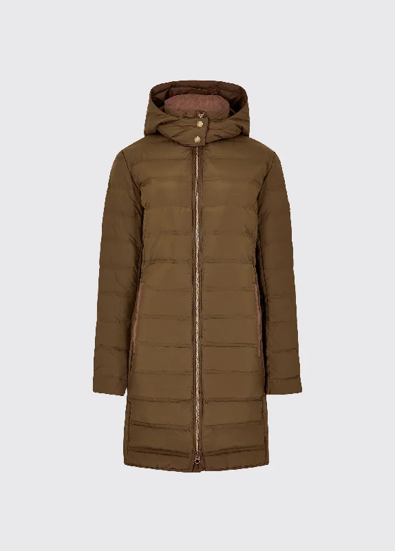 Ballybrophy Quilted Jacket - Bronze Quilted Jacket Puffer Jacket Insulated Jacket