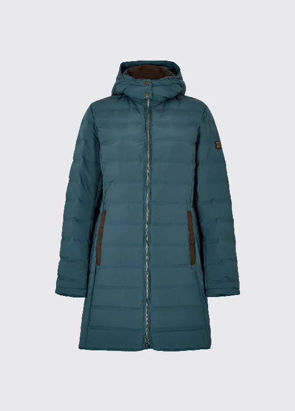 Ballybrophy Quilted Jacket - Steel Bomber Jacket Anorak Windbreaker