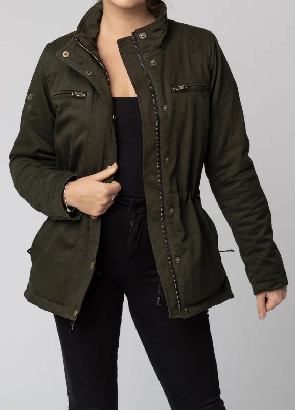 Merla Moto - Blackbird - Ladies Savanna Textile Jacket Toggled Jacket Drawstring Jacket Belted Jacket Merla Moto - Blackbird - Ladies Savanna Textile Jacket Toggled Jacket Drawstring Jacket Belted Jacket