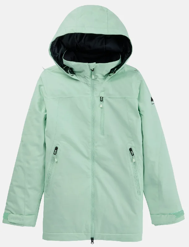 Burton Lelah Womens Jacket Jewel Green Oversized Jacket Tailored Jacket Straight Jacket