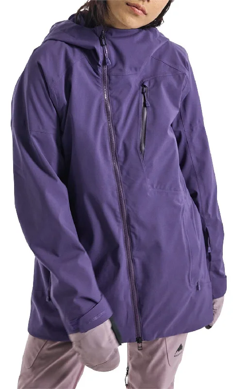 Burton Pyne Womens Jacket Violet Halo Jersey Jacket Tulle Jacket Batik Jacket