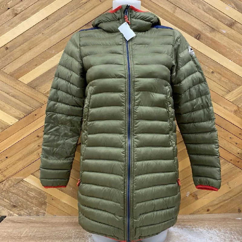 Burton - Women's insulated jacket - MRSP $240: green-women-XS Notch Collar Jacket Peter Pan Collar Jacket Cowl Neck Jacket