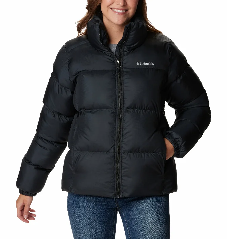 Columbia Ladies Water Repellent Insulated Regular Fit Puffect Jacket-BLACK Belted Jacket Elasticated Jacket Padded Jacket Columbia Ladies Water Repellent Insulated Regular Fit Puffect Jacket-BLACK Belted Jacket Elasticated Jacket Padded Jacket