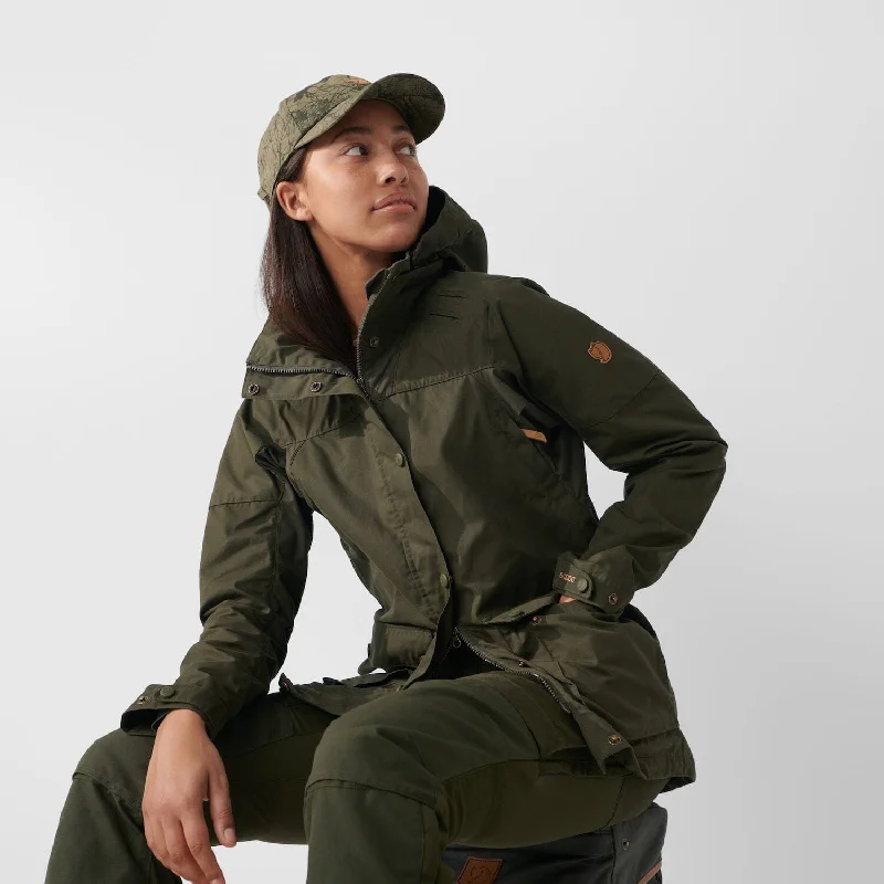 Forest Hybrid Jacket W Toggled Jacket Drawstring Jacket Belted Jacket