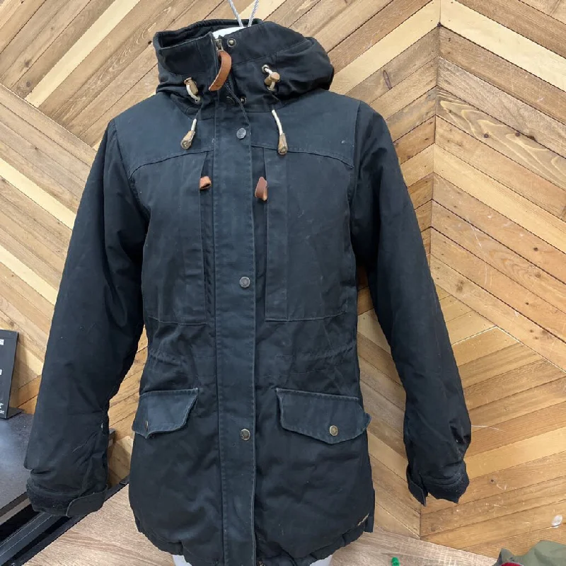 Fjallraven - Singi Down Jacket - MSRP $750: Black/Grey-women-MD Knit Fabric Woven Fabric Fleece Fabric Fjallraven - Singi Down Jacket - MSRP $750: Black/Grey-women-MD Knit Fabric Woven Fabric Fleece Fabric