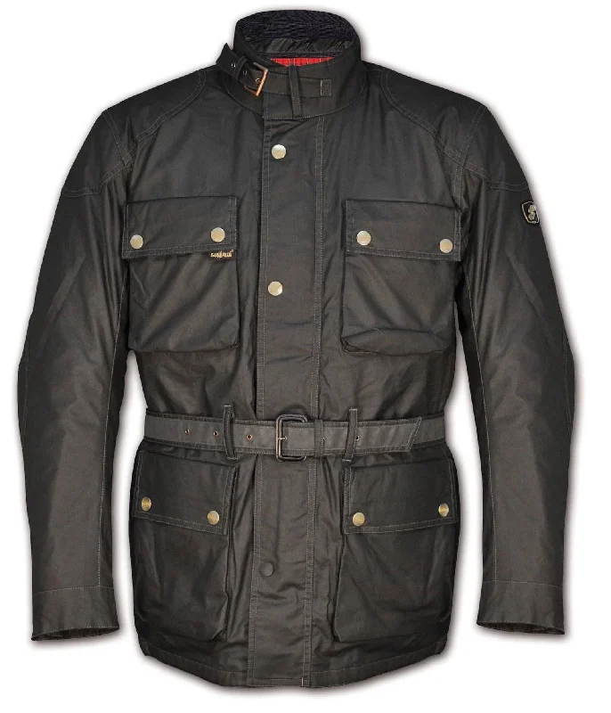 Garibaldi Heritage 1972 Black Wax Cotton Ladies Jacket Satin Fabric Silk Fabric Chiffon Fabric