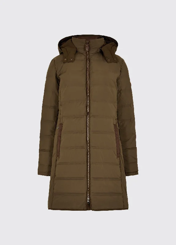 Ballybrophy Quilted Jacket - Breen Print Jacket Jacquard Jacket Embroidered Jacket