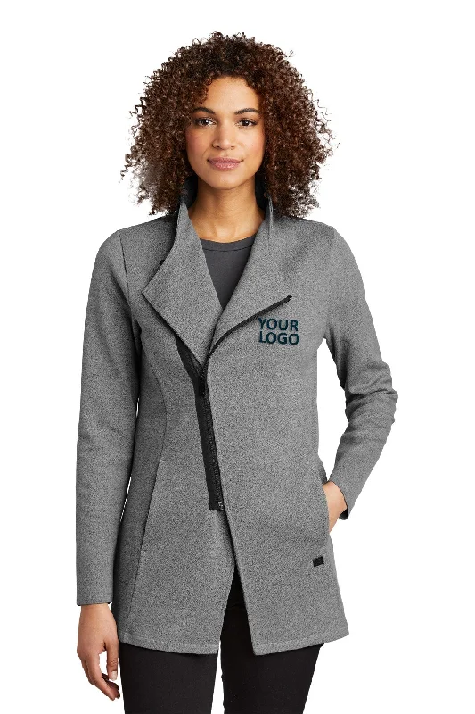 OGIO Ladies Transition Custom Jackets, Petrol Grey Herringbone Jacket Checkered Jacket Solid Jacket