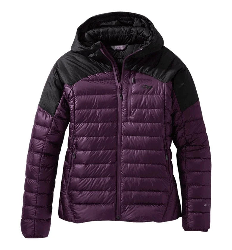 Outdoor Research Helium Down Hooded Womens Jacket Fitted Jacket Loose Jacket Oversized Jacket