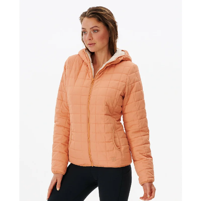 Rip Curl Anti-Series Anoeta Ii Jacket Clay Embroidered Jacket Appliqued Jacket Beaded Jacket