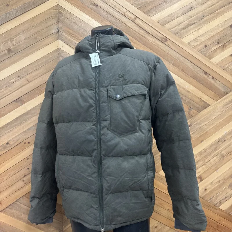 Salomon- insulated winter jacket- MSRP compared $450: Green -women-LG Tailored Jacket Straight Jacket A-Line Jacket