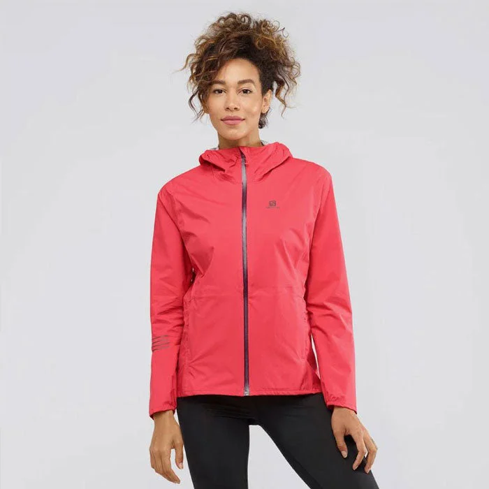 Salomon Lightning Womens Waterproof Jacket Nylon Jacket Polyester Jacket Spandex Jacket Salomon Lightning Womens Waterproof Jacket Nylon Jacket Polyester Jacket Spandex Jacket