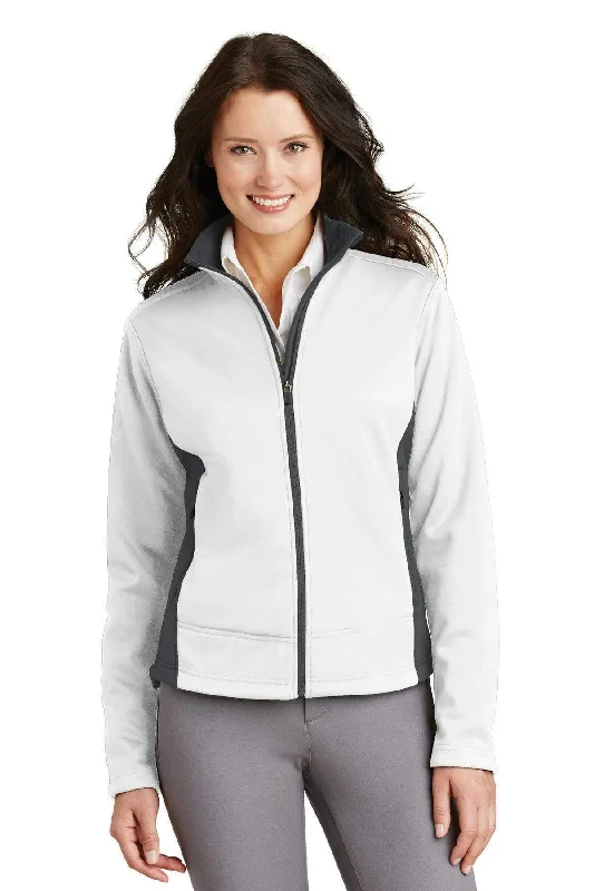 Port Authority Ladies Two-Tone Soft Shell Jacket.  L794 Jacket Blazer Coat