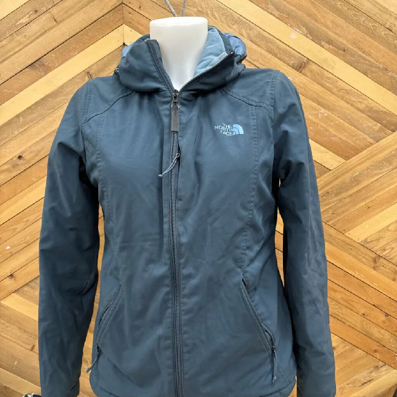 The North Face - Women's Insulated Jacket - MSRP comp $260: Navy-women-SM Tiered Jacket Buttoned Jacket Zippered Jacket