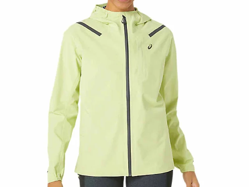 Women's ASICS Accelerate Waterproof 2.0 Jacket - 2012C219.750 Fleece Fabric Down Fabric Feather Fabric Women's ASICS Accelerate Waterproof 2.0 Jacket - 2012C219.750 Fleece Fabric Down Fabric Feather Fabric