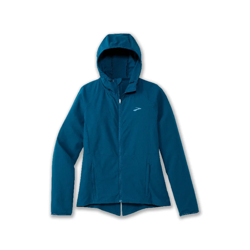 Women's Brooks Canopy Jacket - 221521-458 Bomber Jacket Anorak Windbreaker