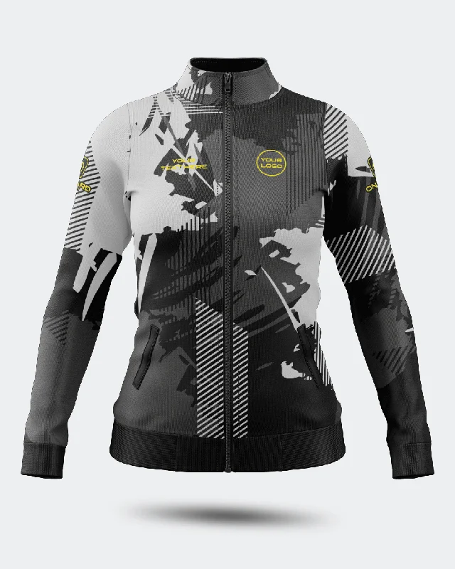 Womens Manhattan Training Jacket Range Appliqued Jacket Beaded Jacket Sequined Jacket