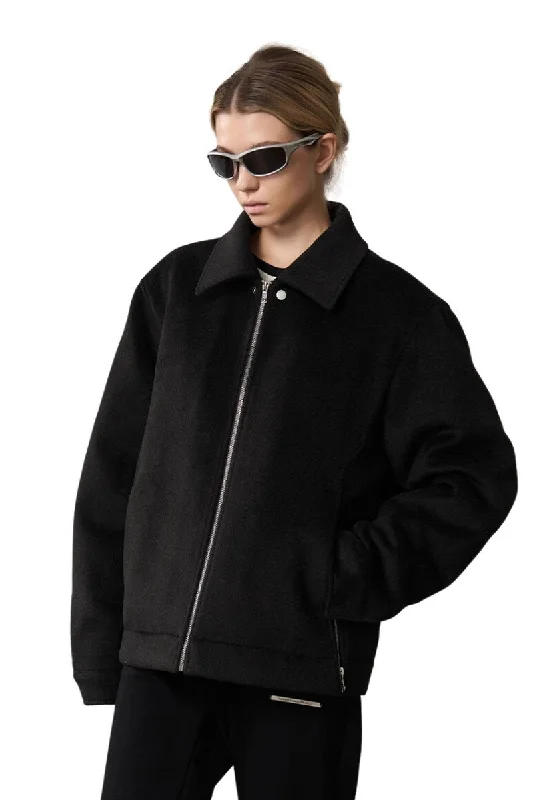 Woolen Zipper Jacket Lace Jacket Ribbed Jacket Sequined Jacket