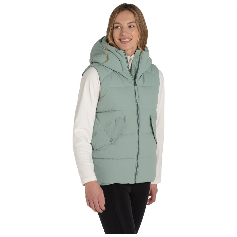 Craghoppers Ladies Andes Hooded Vest Hoodie with Ribbed Cuffs Snug Fit Comfort