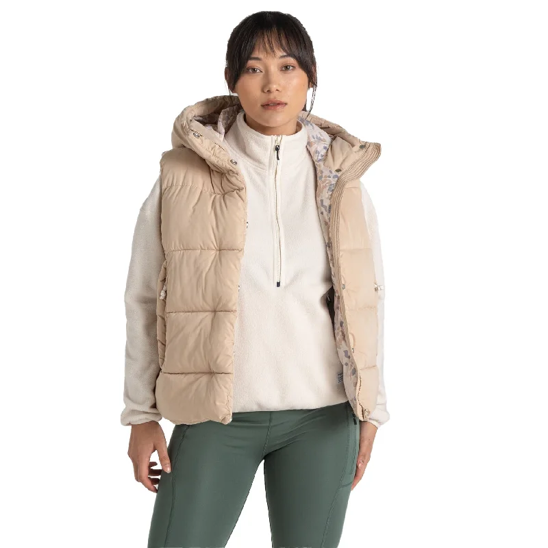 Women's Eilish Hooded Vest Hoodie Jacket Zipper Layering