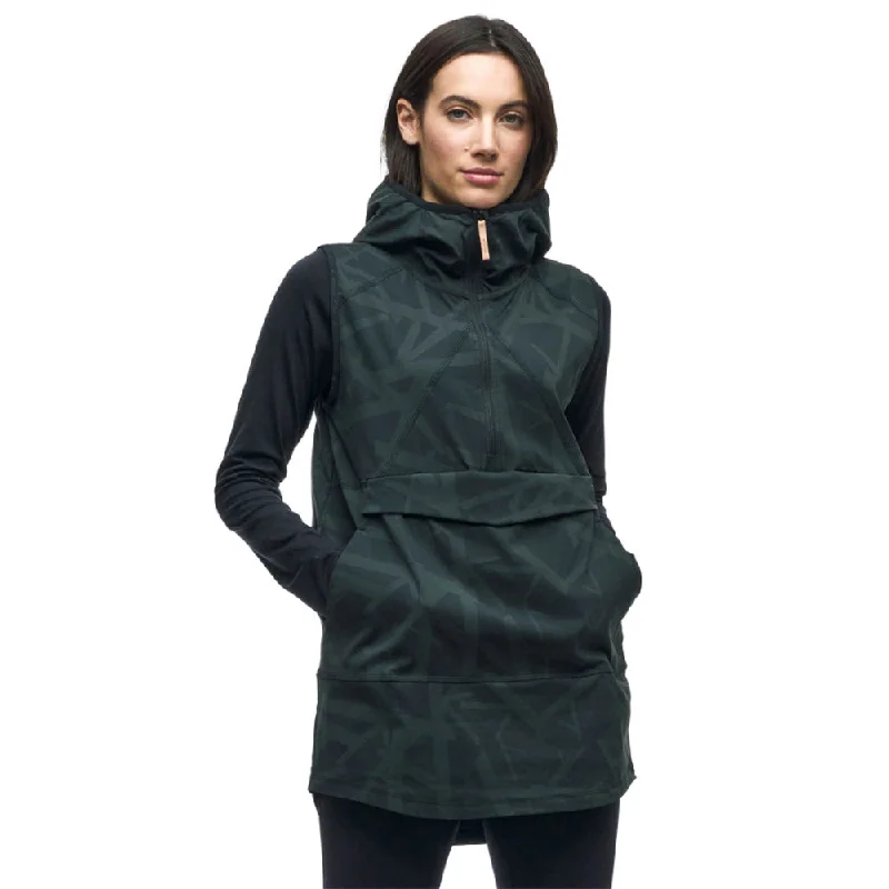 Indyeva Cangur Hooded Womens Sleeveless Tunic Hoodie Crop Top Short Trendy