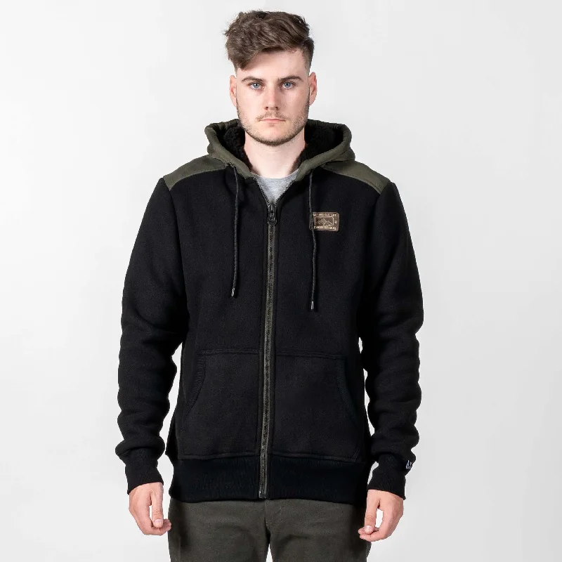 Retro Hoodie v2 Hoodie with Hem Drawcord Adjustable Customizable