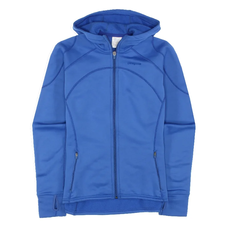 Women's Stretch Velocity Hoody Hoodie with Snap Buttons Easy Quick