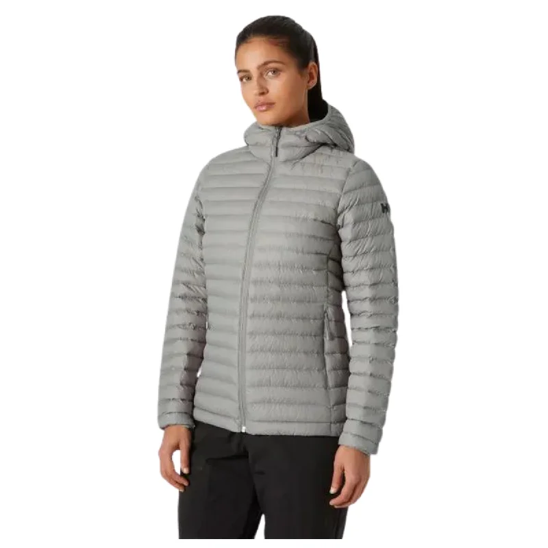 Helly Hanson Veste à Capuchon Sirdal Hooded Ins - Femme Hoodie with Color Block Contrast Stylish