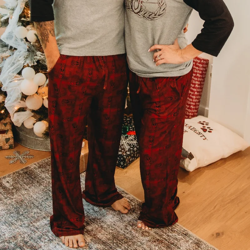 "EOD Plaid" Pajama Pants (Adult) Classic Cropped Pants