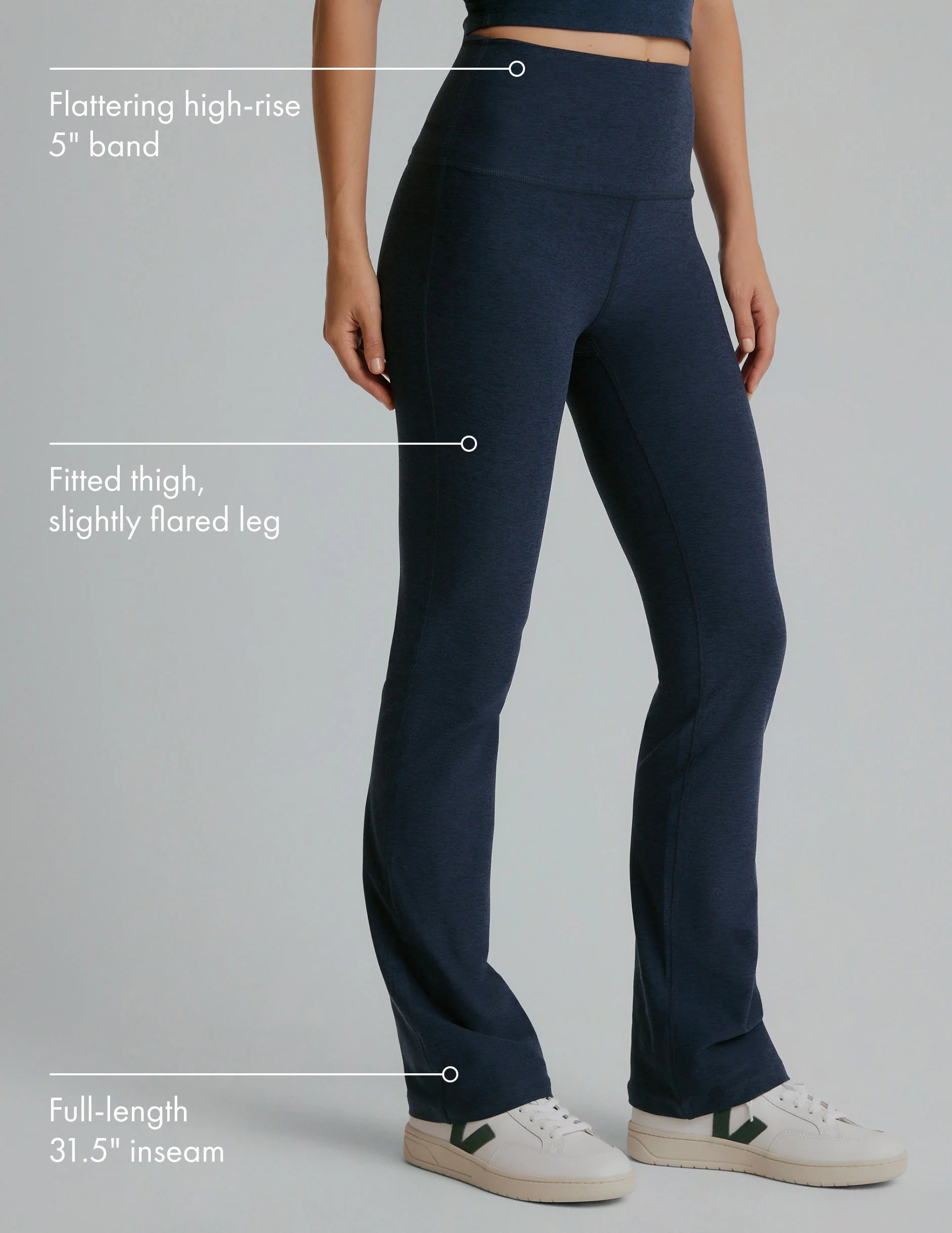 Beyond Yoga Spacedye High Waist Practice Pant Chic Slim Fit Pants