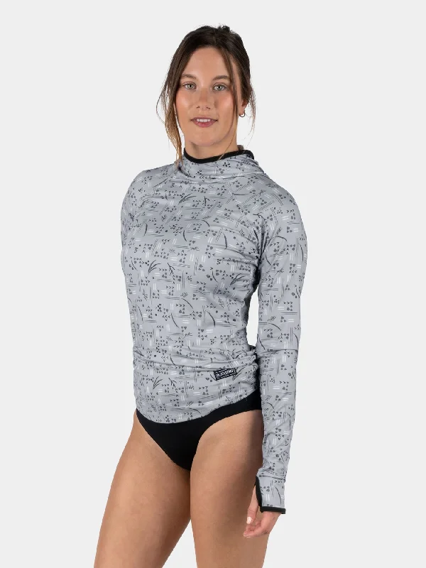 BlackStrap Brackish Hooded Top Women's Hoodie with Elastic Waist Stretchable Comfortable