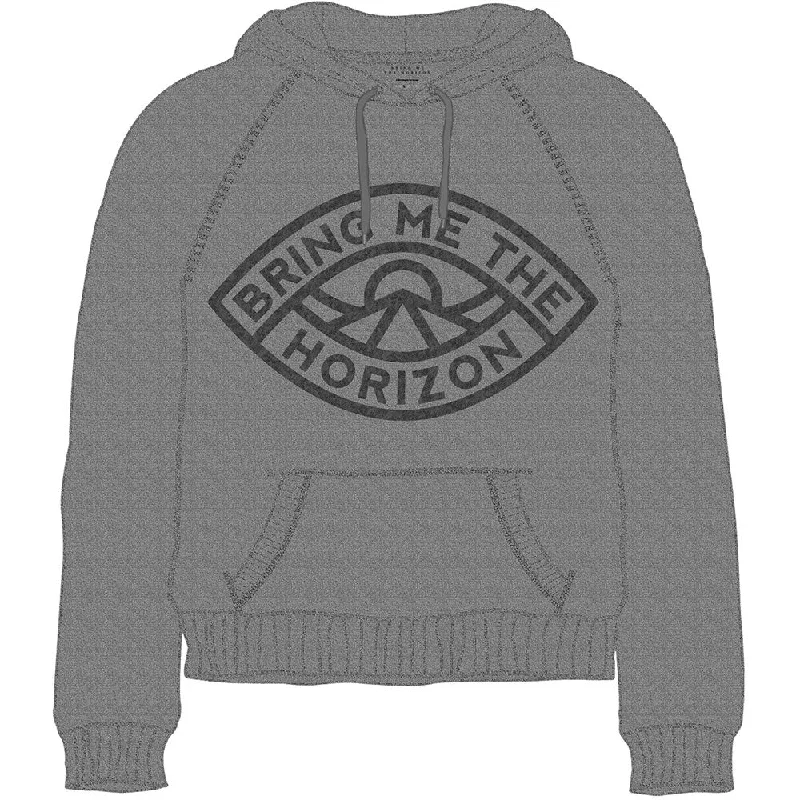 BRING ME THE HORIZON Attractive Hoodie, Eye Hoodie with Button Classic Timeless
