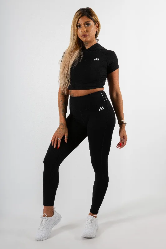 CHELSEA SHORT SLEEVE HOODIE Hoodie with Oversized Fit Loose Comfortable