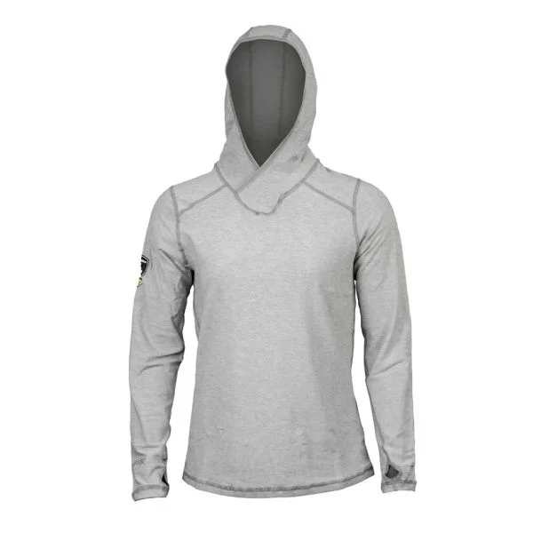 DRAGONWEAR WOMEN'S FR PRO DRY TECH HOODIE Hoodie with Cuffed Sleeves Snug Secure