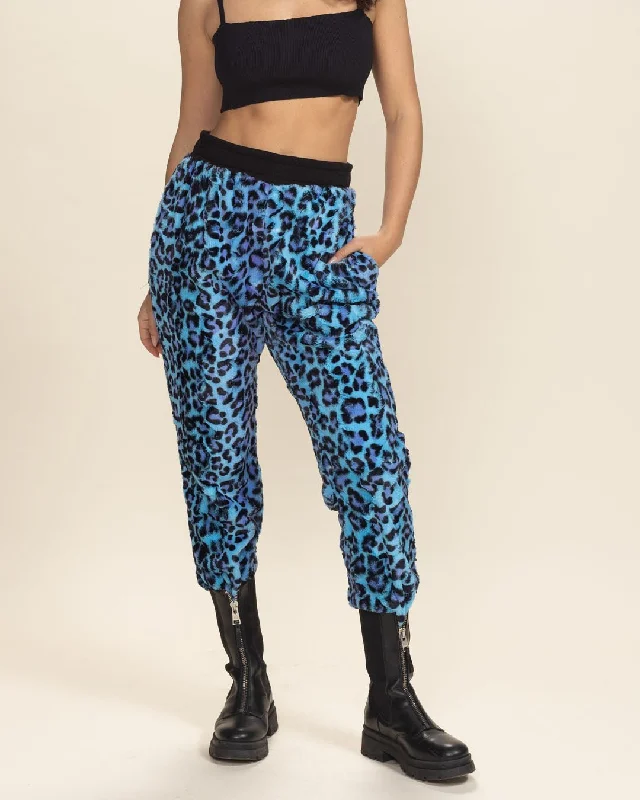 Women's Lounge Pants | Blue Lynx Soft Sweatpants Style