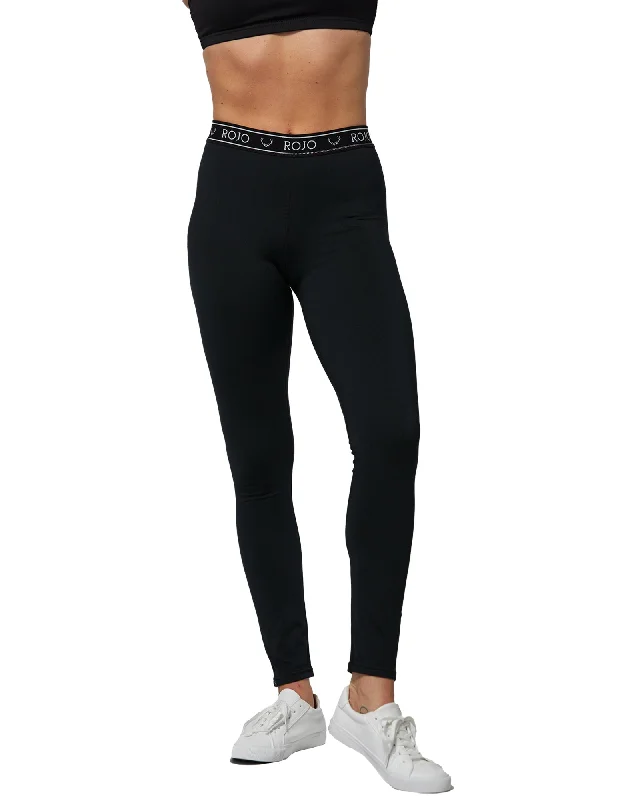 ESCAPADE FULL LENGTH PANT-TRUE BLACK Lightweight Linen Pants