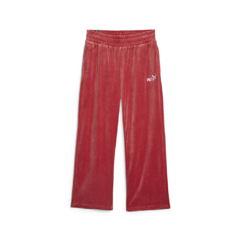 Essentials Elevated Velour Straight Pants Classic Chino Pants
