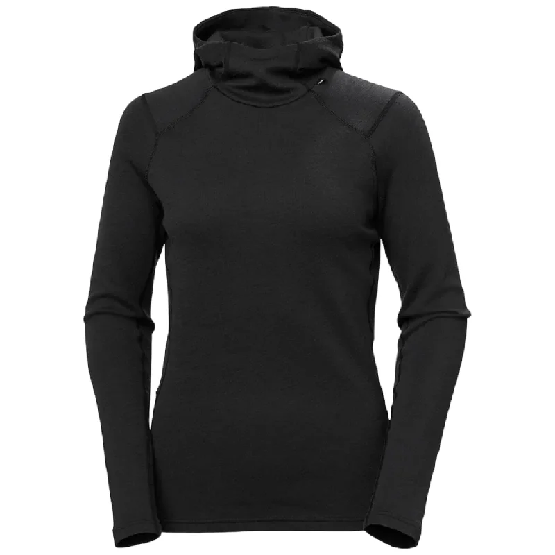 Helly Hansen Women's Lifa Merino Midweight Hoodie Hoodie with Gradient Ombre Colorful