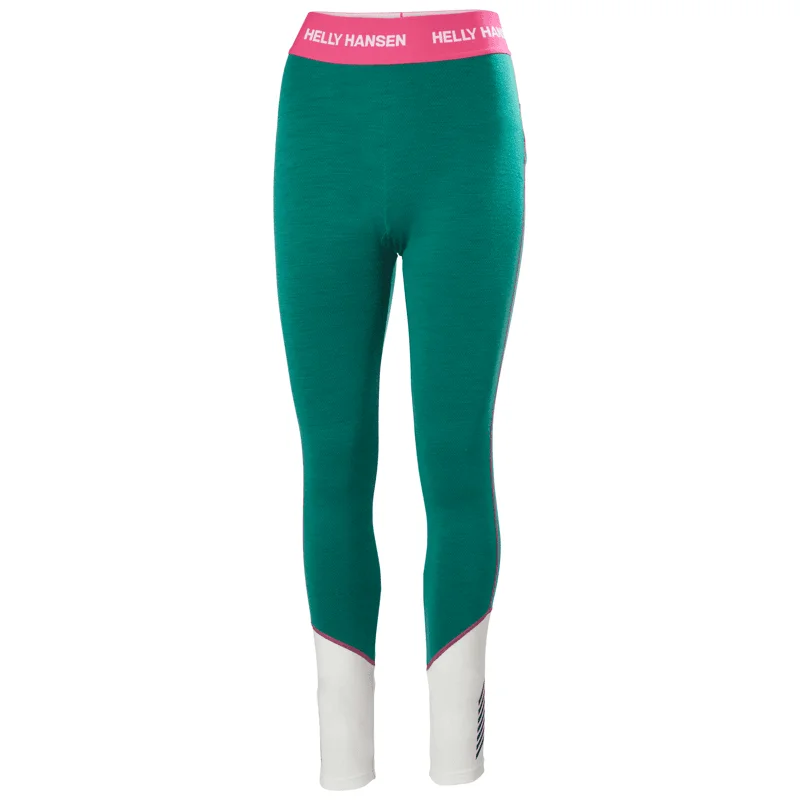 LIFA® Merino Base Layer Pants - Emerald Stylish Paperbag Waist Pants