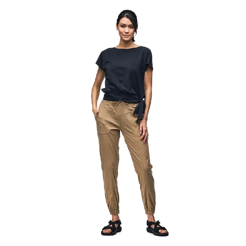 Indyeva Women's Maeto IV Pant Stylish Slim Trousers