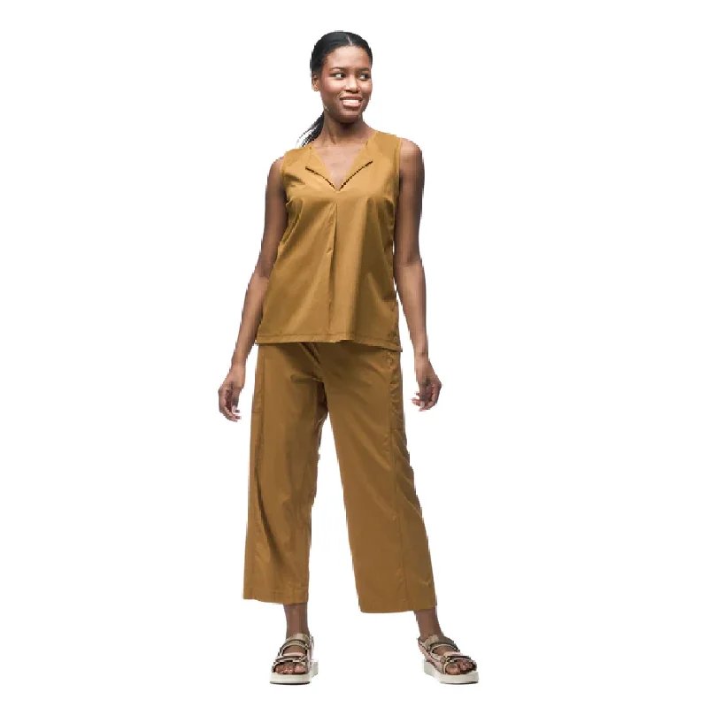 Indyeva Women's Peirna Pant Trendy Wide-Leg Pants