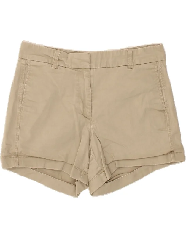 J. CREW Womens Hot Pants US 6 Medium W30 Beige Cotton Cozy Maternity Pants