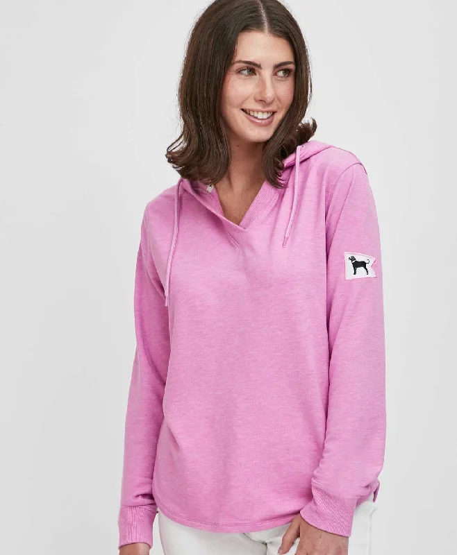 Ladies Tarpaulin Island Hoodie Hoodie with Cuffed Sleeves Snug Secure
