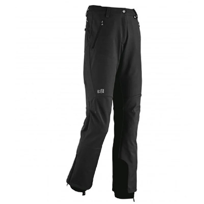 Millet Women's Black LD Monterosa Pants MIV4796 Sz L $258 NEW Trendy Wide-Leg Pants
