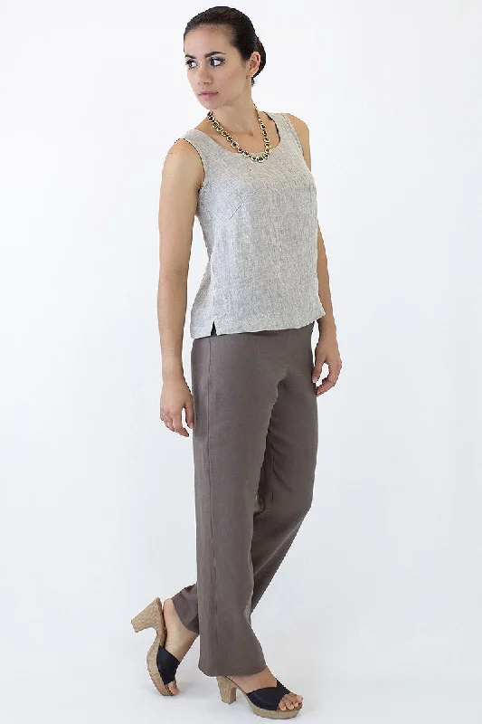Long Pants ML-05 Elegant Palazzo Trousers