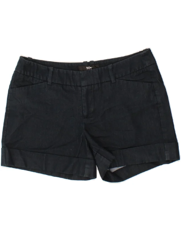 MOSSIMO Womens Hot Pants US 2 XS W26 Navy Blue Cotton Casual Yoga Pants