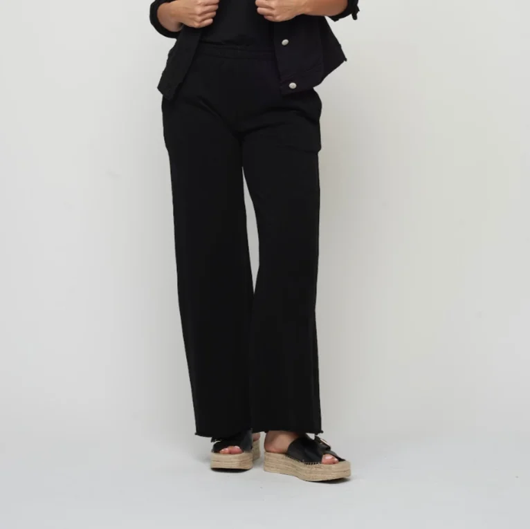 Pistache - Linen High Waisted Pant Chic Checkered Pants