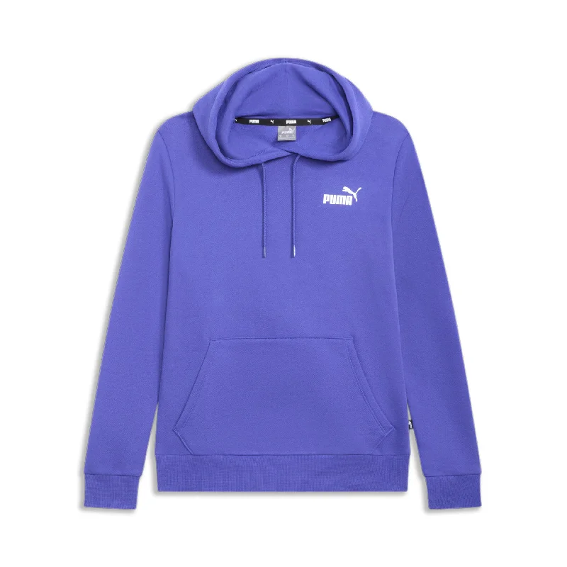 PUMA Women's ESS Small Logo Hoodie Hoodie with Raglan Sleeves Sporty Comfortable