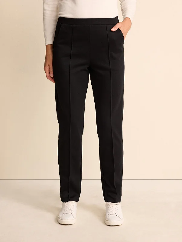 Rome Short Length Pant Stylish Elastic Waist Pants